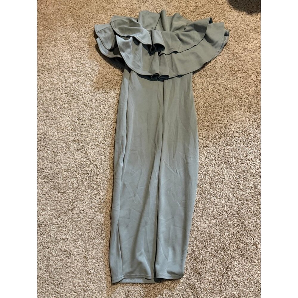 Bodycon‎ Ruffle Dress (A3) - Picture 2 of 5